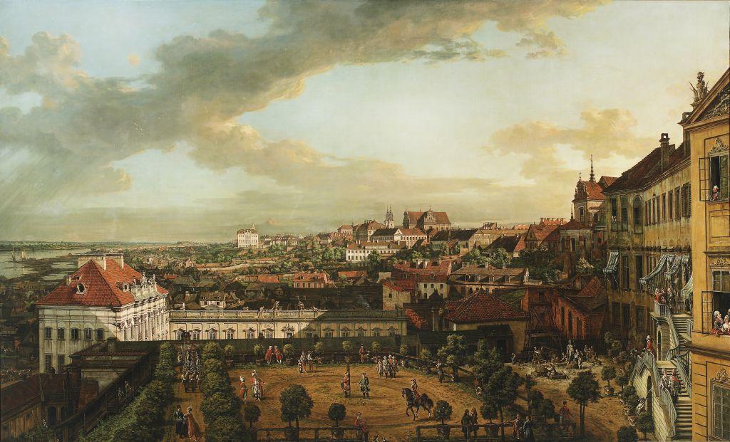 Bernardo Bellotto Zwany Canaletto Widok Warszawy Z Tarasu Zamku Królewskiego Sztuki 2845